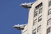 Les gargouilles du Chrysler building veillent sur New York.