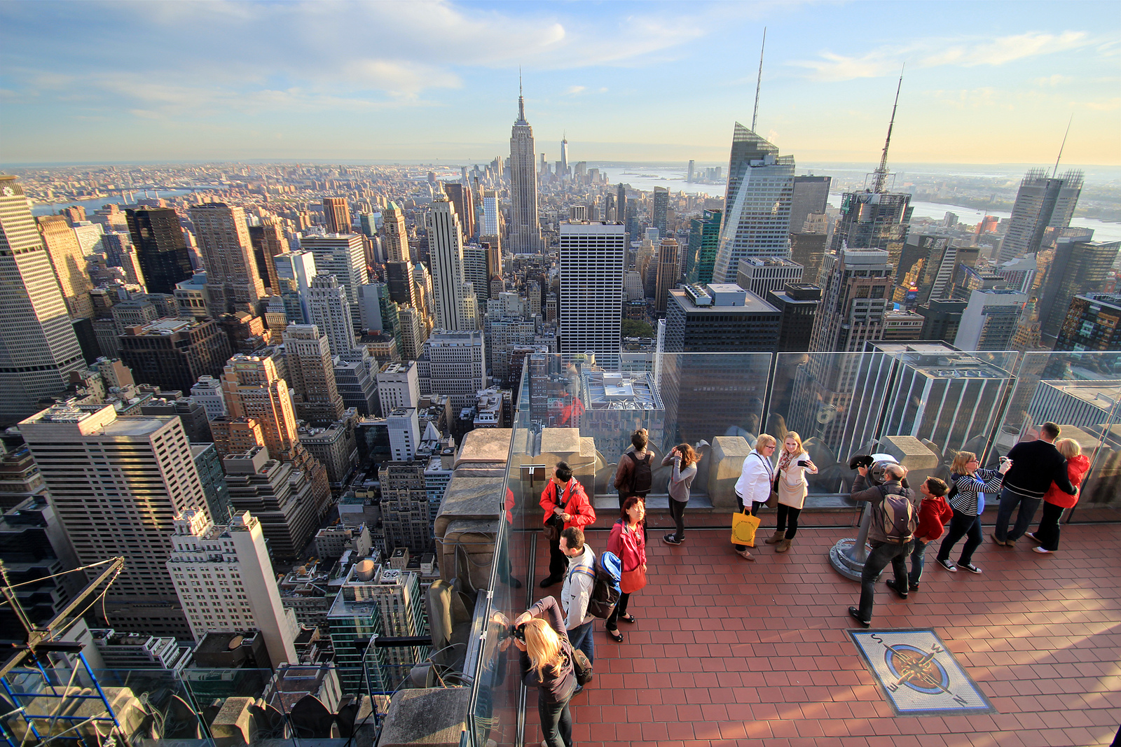 L'osservatorio del Top of the Rock ©New York